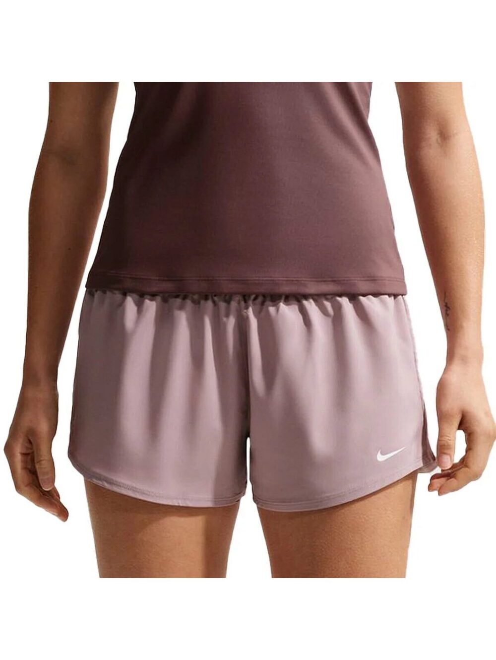 NWT New Nike Women's One Dri-FIT Mid-Rise 3" Brief-Lined Shorts - Small